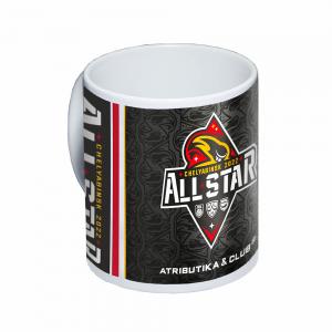283045 Кружка KHL ALL STAR 2022, черн. Atributika Club