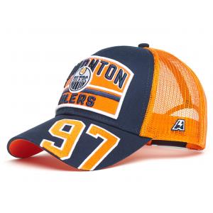 31340 Бейсболка Edmonton Oilers №97, син.-оранж., 55-58 Atributika Club