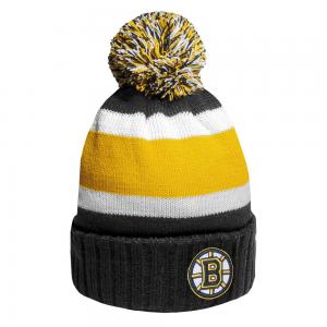 59404 Шапка Boston Bruins, черн.-желт.+бел., 55-58