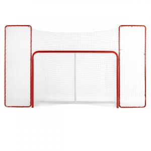 Ворота хоккейные с сеткой с доп.защитной сеткой и рамами 1,83 х 1,22 x 0,76 м MAD GUY