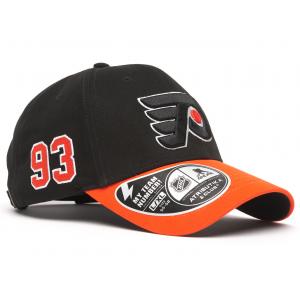 31477 Бейсболка Philadelphia Flyers №93, черно-оранж., 55-58