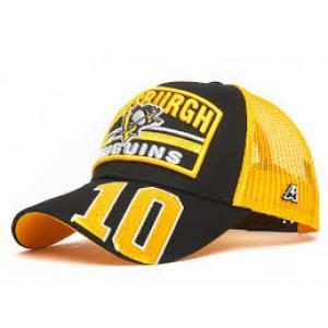 31572 Бейсболка Pittsburgh Penguins №10, черн.-желт., 55-58 Atributika & Club